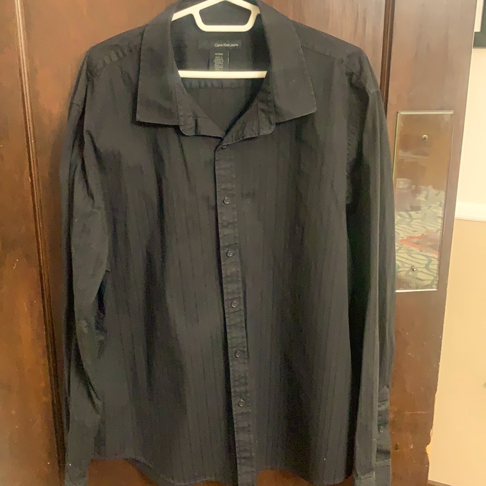 Black striped Calvin Klein Jeans Shirt